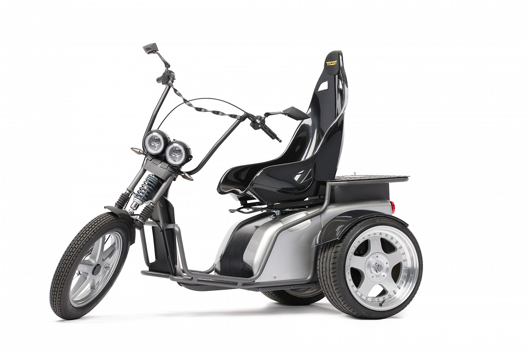 Studioaufnahme des Custom Bike