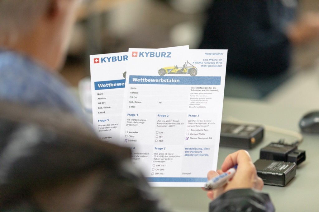 KYBURZ Switzerland AG Open doors