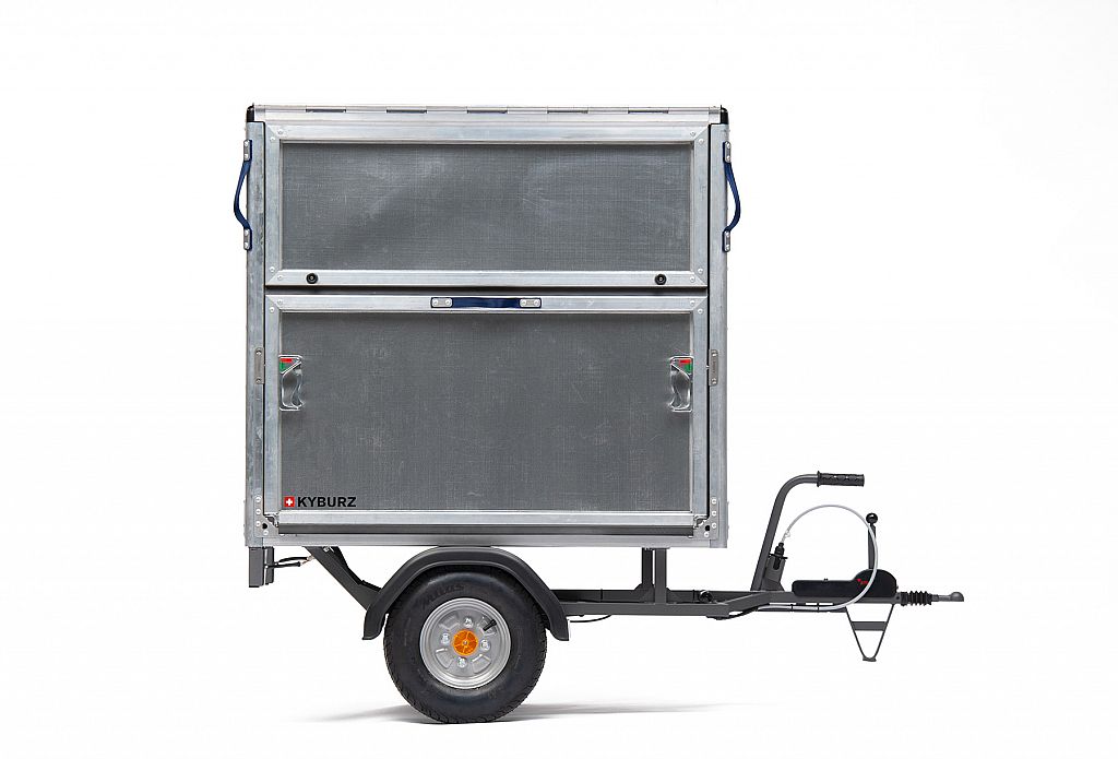 PAH-F Remorque avec boîte montée fixe