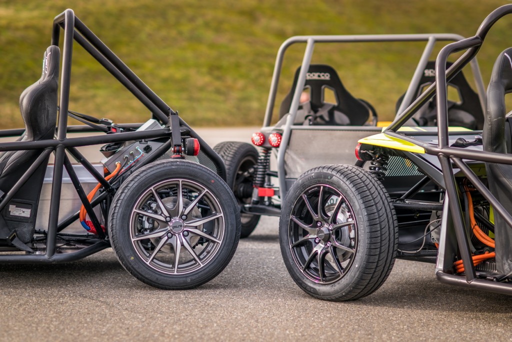 KYBURZ eRod drei fahrzeuge