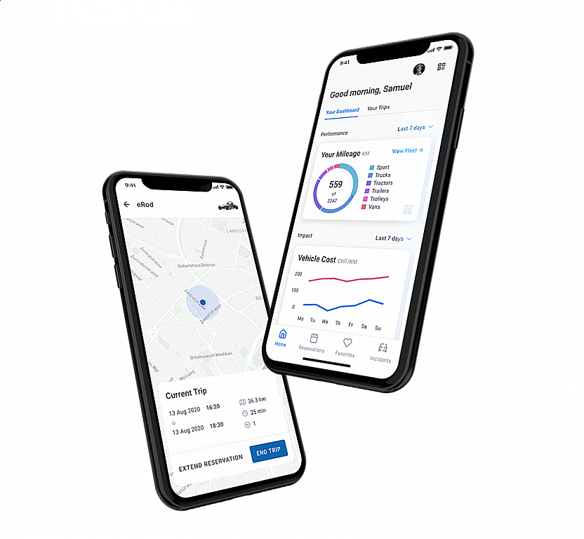 Fleet Management System; Fleet Management; Flotten Management; Software; System; Reservation; Fahrzeugreservation; App