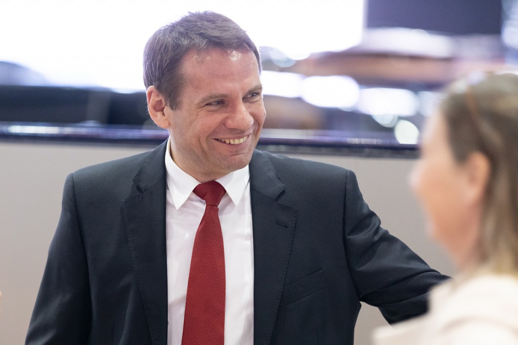 Martin Kyburz est content.