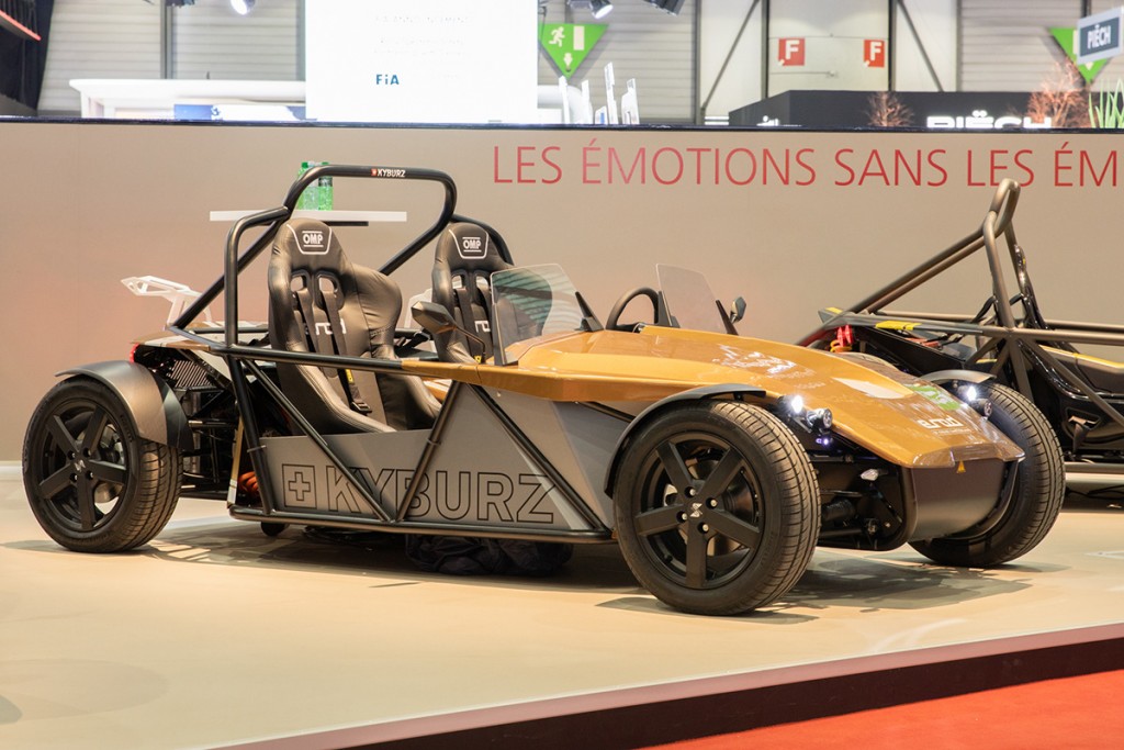 KYBURZ eRod Fun in der Farbe SAHARA