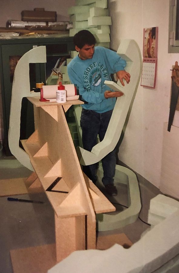 Plaques en Styro pour le modèle 1:1