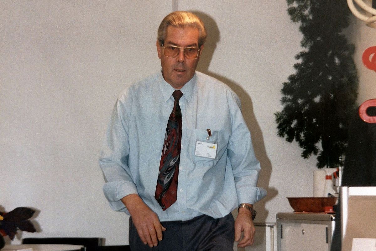 Markus Frey with tie