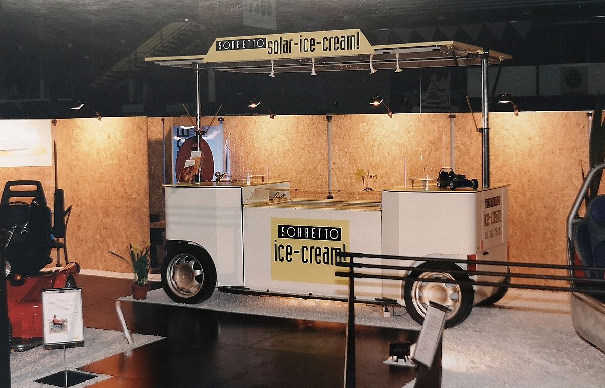 Solar Ice Vehicle in Geneva at the Motor Show