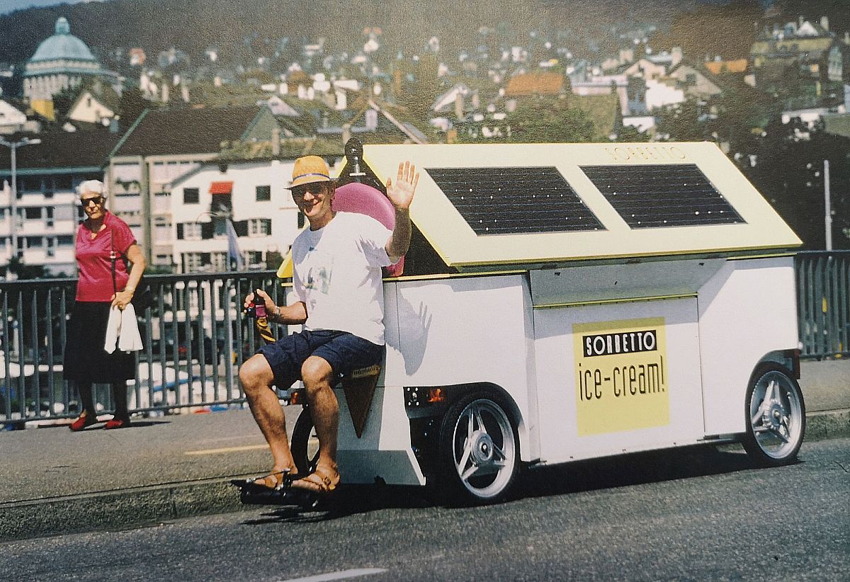 Martin Kyburz on the solar ice