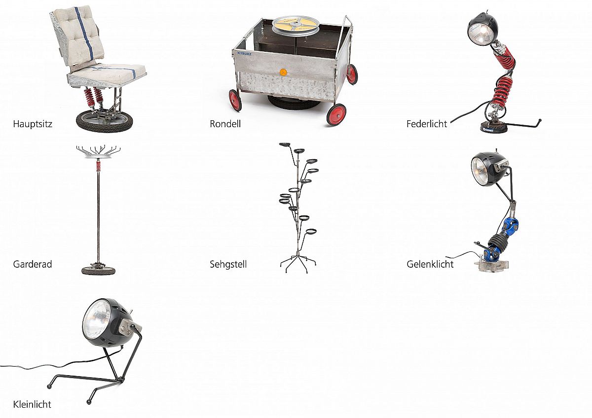 Übersicht über die Last2nd Design Objekte