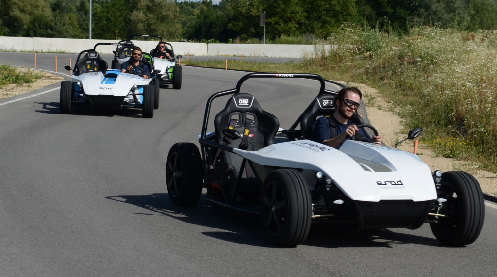 eRods auf der Teststrecke