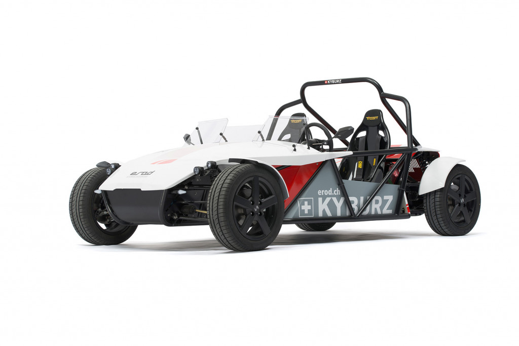 eRod equipped with speedster windshield