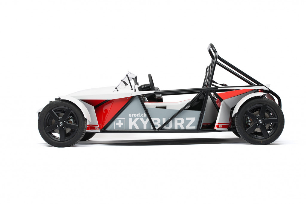 KYBURZ eRod with mudguards / fenders